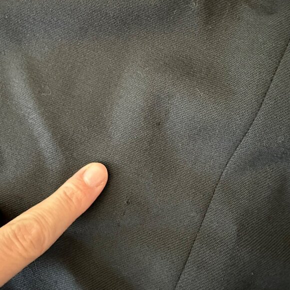 Pendleton Black Wool Midi Skirt With Side Slit Womens Size 16 - Picture 7 of 14